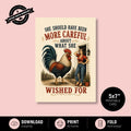 Greeting Card - Should Have Been More Careful What She Wished For (Vol. 2)